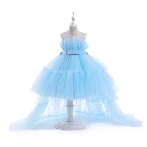 Image of Girls Dresses Birthday Party Formal Evening Gown Princess Children Clothing-FrenzyAfricanFashion.com