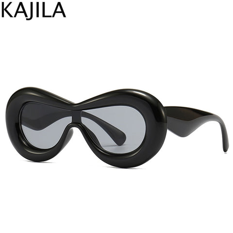 Image of Oversized Square Sunglasses Women Big Frame Rectangle Ladies Shades Eyewear-FrenzyAfricanFashion.com