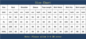 2 PCS Sets Tops Skirts Suits Dashiki Ankara Turkey Outfits Gown Plus Size Wedding Party Dresses
