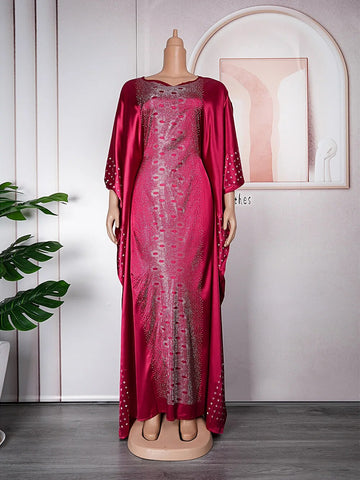 Image of Kaftan Dresses Women Traditional Clothing Dashiki Ankara Outfits Gown-FrenzyAfricanFashion.com