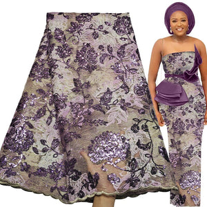 Luxury African Lace Fabric 5 Yards