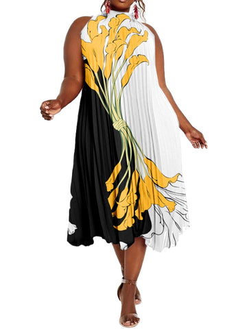 Image of Women Sexy Satin Silk Sleeveless Evening Party Long Dresses-FrenzyAfricanFashion.com