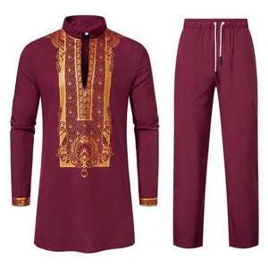 Men's Long Sleeve Shirt Sets Medium Long Clothes