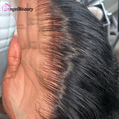 Image of HD Transparent 13x4 or 13x6 Lace Front Human Hair Brazilian 360 Wig-FrenzyAfricanFashion.com