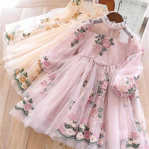 Flower Girls Wedding Party Princess Dress-FrenzyAfricanFashion.com