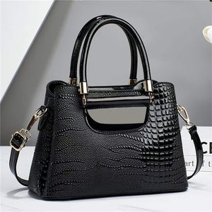 Fashion Shoulder Bag For Women PU Leather Handbag Adjustable Shoulder Strap Large Capacity Tote Messenger Bag-FrenzyAfricanFashion.com