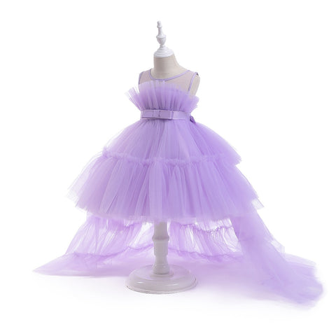 Image of Girls Dresses Birthday Party Formal Evening Gown Princess Children Clothing-FrenzyAfricanFashion.com