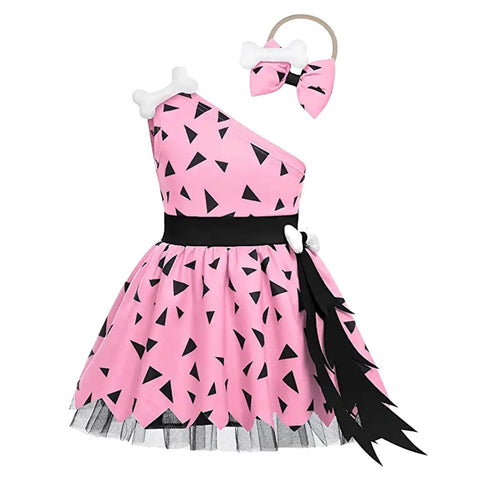 Image of Elegant Girls Halloween Dress Toddler Kids Mesh Tulle Princess Party Outfits-FrenzyAfricanFashion.com