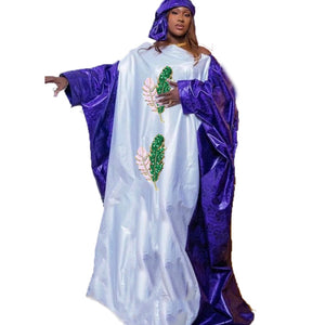 Bazin Riche Dresses From Senegal Top Quality Bazin Riche Dahiki Robe For African Women Wedding Clothing Boubou Evening Gowns