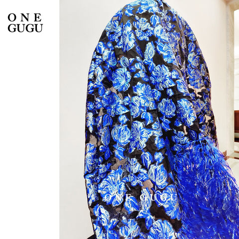 Image of Oversized Cloak Party Dresses Women Brocade Tassels Cardigan-FrenzyAfricanFashion.com