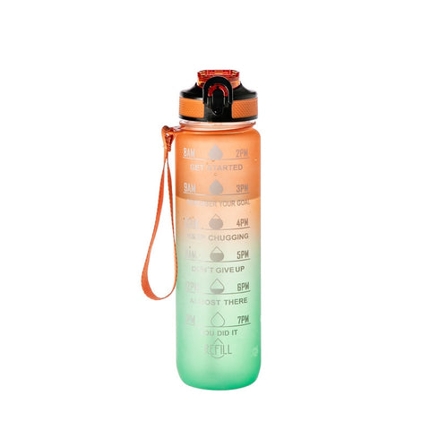 Image of Motivational Sport Water Bottle Fitness Jugs For Kitchen Cups-FrenzyAfricanFashion.com