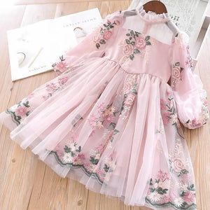 Flower Girls Wedding Party Princess Dress