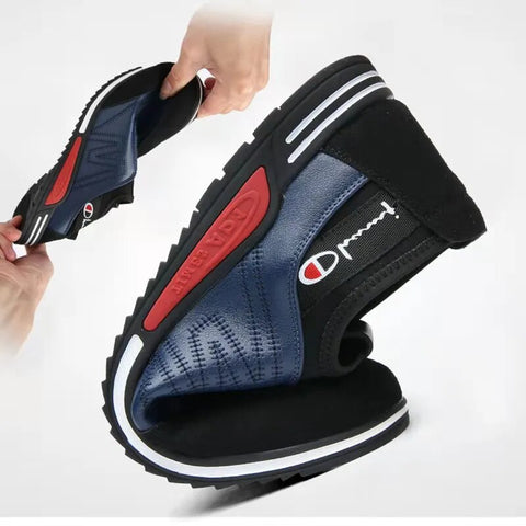 Image of Bensap Men's Casual Sports Shoes Slip on Breathable Outdoor Non-slip Wear-resistant Running Shoes-FrenzyAfricanFashion.com