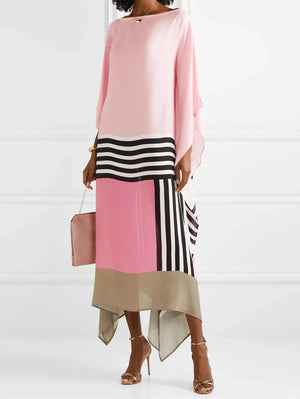 Irregular Hem Dress Plus Size Dress