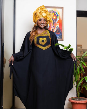 Free Style African Dress For Woman Embroidery Design Ladys Clothes Plus Size Dresses For Women