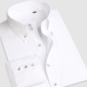 Jenkins Business Dress Shirts Slim Fit Designer Shirts