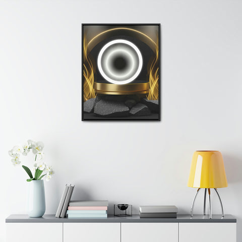 Image of Wall Art Canvas Print | Abstract Room Decor Living Room Bedroom Office Vertical Frame | New Home Decoration-FrenzyAfricanFashion.com