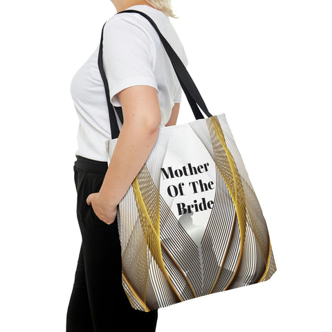 Image of Mother Of The Bride Gift Bag | White Tote | Practical Wedding Gift | Bridal Shower Gifts-FrenzyAfricanFashion.com