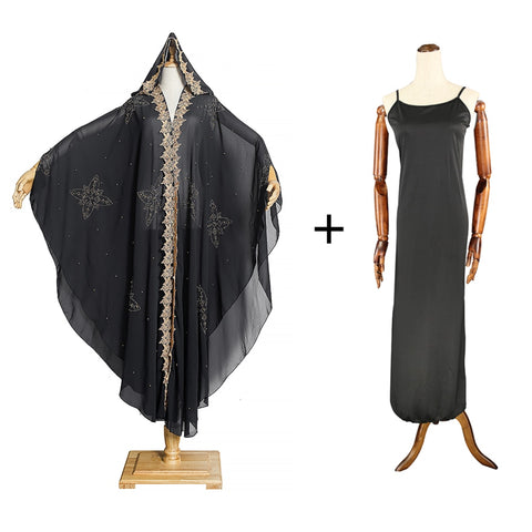 Image of Abaya Kaftan Hijab Dresses Women Kimono Caftan-FrenzyAfricanFashion.com