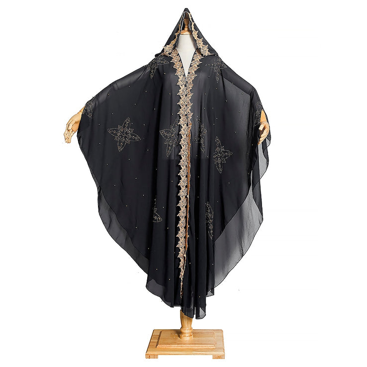 Abaya Kaftan Hijab Dresses Women Kimono Caftan-FrenzyAfricanFashion.com