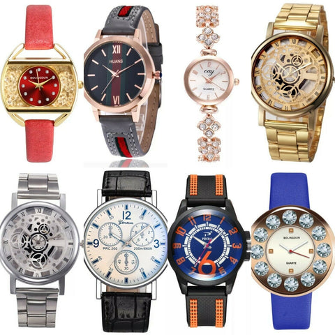 Image of Wholesale Watches Mixed Lots Men and Women 100 Pieces-FrenzyAfricanFashion.com