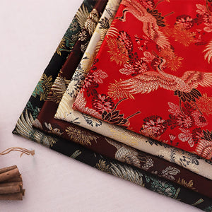 Vintage brocade jacquard sewing garment fabrics designer for patchwork cheongsam and kimono seams-FrenzyAfricanFashion.com