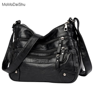 High Quality Women&#39;s Soft Leather Shoulder Bags Multi-Layer Classic Crossbody Bag Luxury Designer Handbag and Purse-FrenzyAfricanFashion.com
