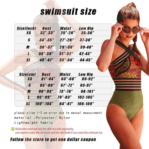Image of Retro Swimwear Fashion Print Tie One Piece Swimsuit Deep V Beachwear Pants Bathing Suit Summer Surf Wear-FrenzyAfricanFashion.com