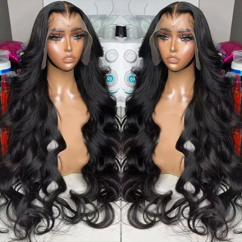 Image of Body Wave Lace Front Wigs Human Hair Wigs-FrenzyAfricanFashion.com