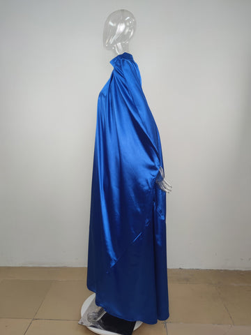 Image of Women Oversized Dresses Batwing Sleeve Loose-FrenzyAfricanFashion.com