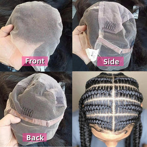 Full Lace Human Hair Wigs Brazilian Straight Lace Frontal Human Hair Wigs