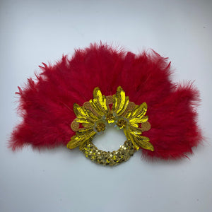 Lace Feather Fans for Wedding