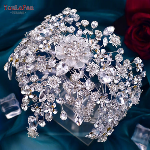 Image of Bridal Headband Crystal Wedding Hair Accessories-FrenzyAfricanFashion.com