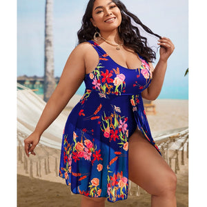 Women's modest Plus-Size Swimsuit One Piece Bathing Suits