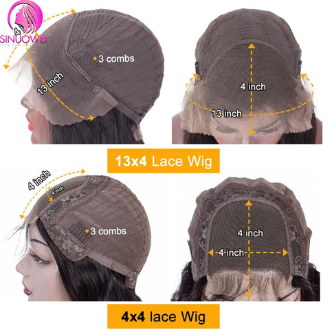 Image of 13x4 Lace Short Bob Lace Front Wig-FrenzyAfricanFashion.com