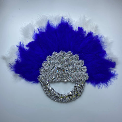 Image of Bridal Turkey Nigerian Feather Fans for Wedding Party-FrenzyAfricanFashion.com