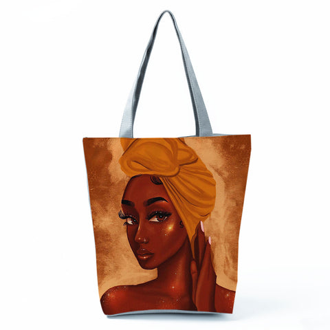 Image of Beautiful Fashion Shoulder Bag Eco Portable Shopping Tote for Women-FrenzyAfricanFashion.com