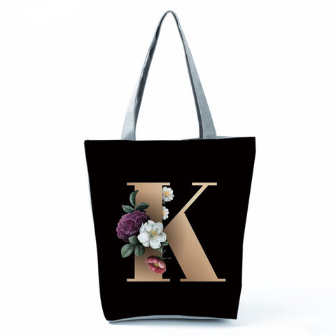 Image of Letter Alphabets Women Tote Shoulder Handbag-FrenzyAfricanFashion.com