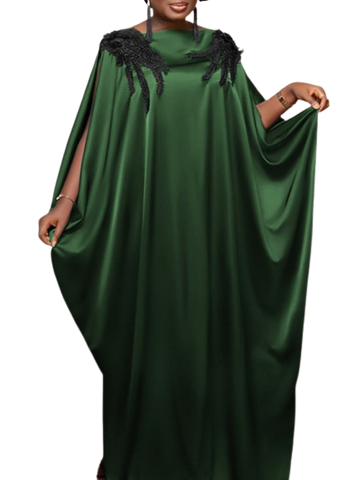 Image of Kaftan Bohemian Printed Women Sleeveless Party Long Maxi Loose Dress Casual-FrenzyAfricanFashion.com
