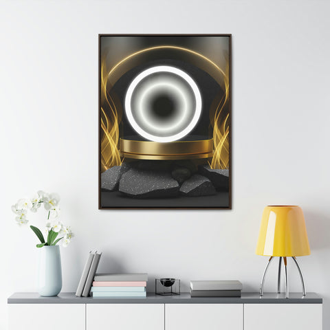 Image of Wall Art Canvas Print | Abstract Room Decor Living Room Bedroom Office Vertical Frame | New Home Decoration-FrenzyAfricanFashion.com