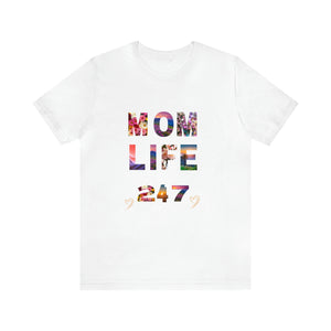 Mom Short Sleeve Tees Shirts | Mom Life 247 | Women Top