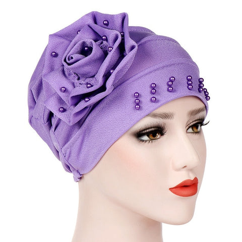 Image of Women's Hijabs Turban Elastic Head Cap Scarf-FrenzyAfricanFashion.com