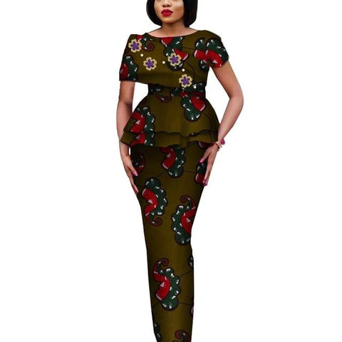 Image of Fashion African Elegant Tops and Long Skirt Bawa Style #1-FrenzyAfricanFashion.com