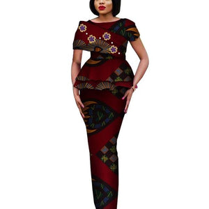 Fashion African Elegant Tops and Long Skirt Bawa Style #2-FrenzyAfricanFashion.com