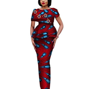 Fashion African Elegant Tops and Long Skirt Bawa Style #1