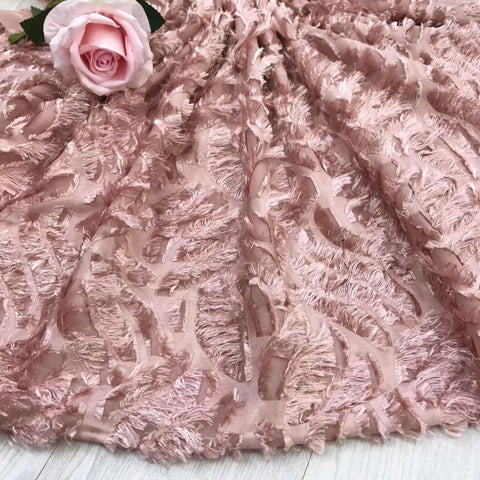 Image of Quality Chiffon lace for dresses 5 yards fabric-FrenzyAfricanFashion.com