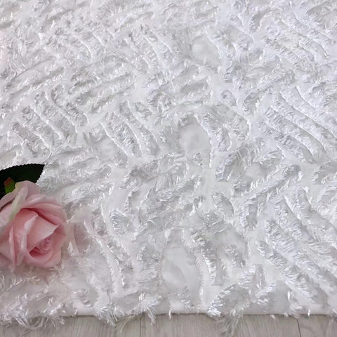Image of Quality Chiffon lace for dresses 5 yards fabric-FrenzyAfricanFashion.com