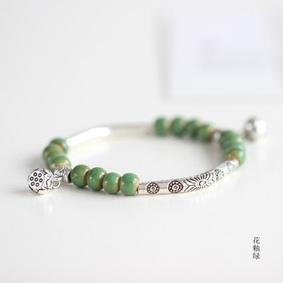 Image of Ceramic Bracelets Retro bracelet woman girl gift Fashion Jewelery-FrenzyAfricanFashion.com