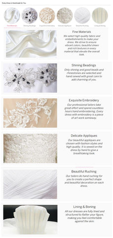 Image of Luxury Long Sleeve Ball Gown Wedding Dress Illusion Top Pearl Beaded Lace Bridal Gown-FrenzyAfricanFashion.com