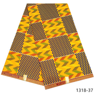 Kente fabrics 6 yards-FrenzyAfricanFashion.com
